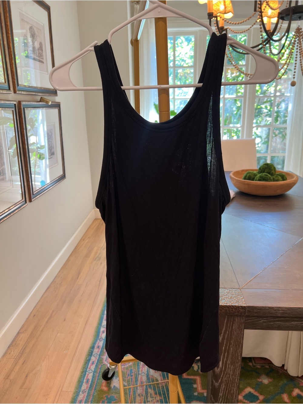 Lululemon rubbed Classic Black Sleeveless Tank Top - Women's